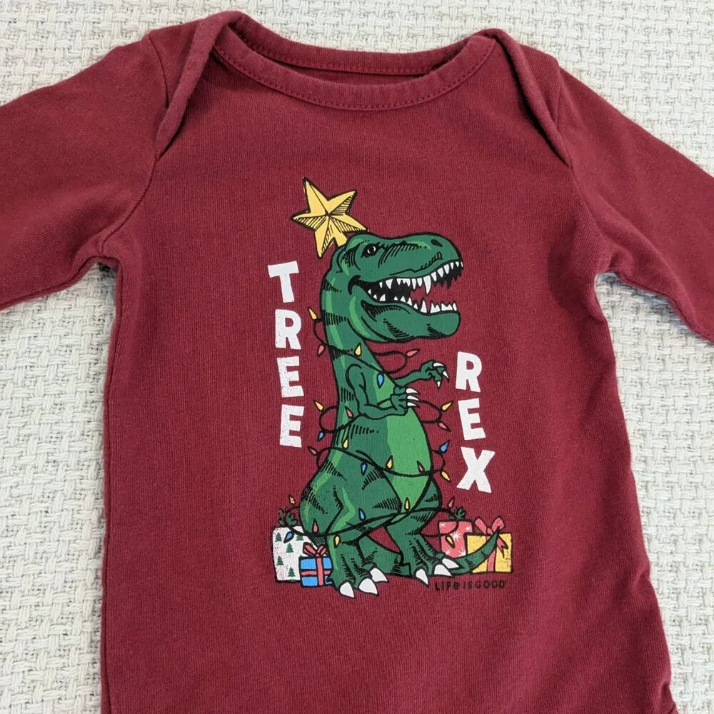 Life Is Good Tree Rex One-piece Size 3-6 Months